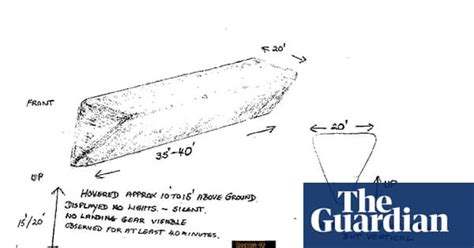 Ufo Sightings From The National Archives Uk News The Guardian
