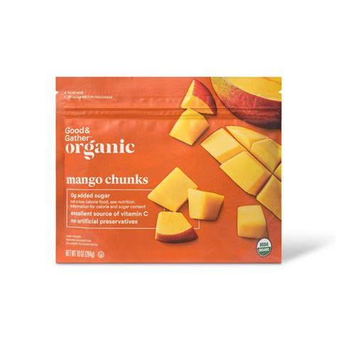 Organic Frozen Mango Chunks 10oz Good And Gather™ Target