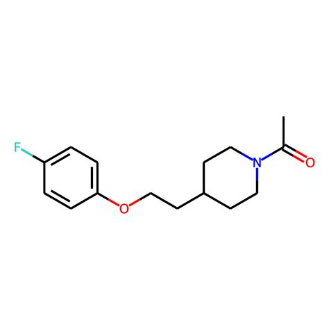 c15h20fno2 m747 1634 — chemdiv screening compound 1 {4 [2 4 fluorophenoxy ethyl]piperidin 1