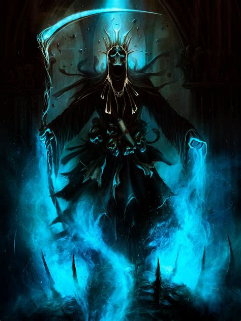 The Grim Reaper By Tomedwardsconcepts On Deviantart Dark Fantasy Art Makhluk Fantasi Gambar