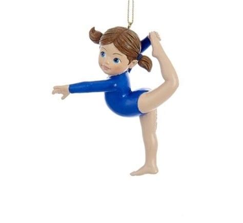 Kurt S Adler 425 Resin Gymnastics Girl Gymnast Christmas Ornament Style 2 Ebay
