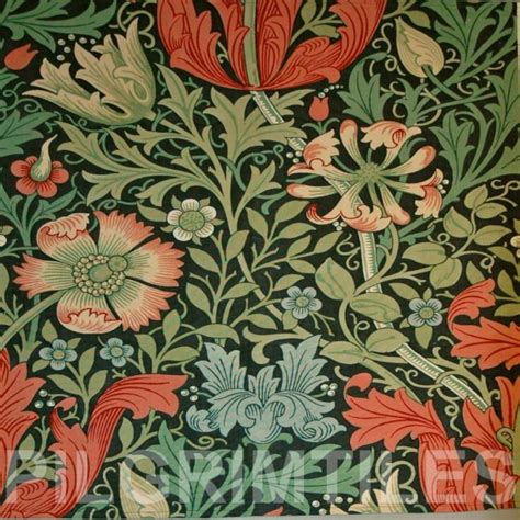 William Morris Arts And Crafts Tiles Ref 12 ~ Pilgrim Tiles