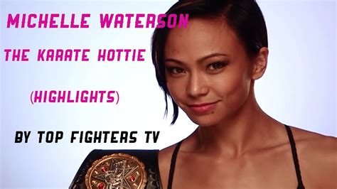michelle waterson the karate hottie highlights youtube