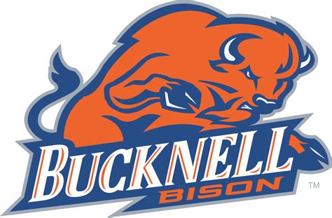 Bucknell University Colors Team Logo Bison Logo Ncaa Football