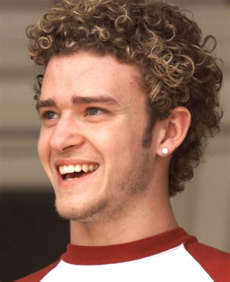 Justin Timberlake Afro