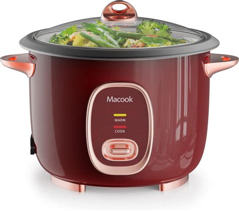 Macook Rice Cooker 10 Cups Uncooked 20 Cups Cooked Rice Maker