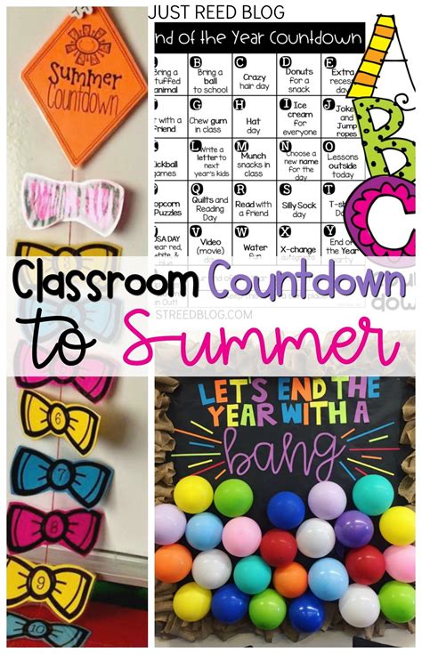 Fun Ways To Count Down To The End Of The School Year Grab Some