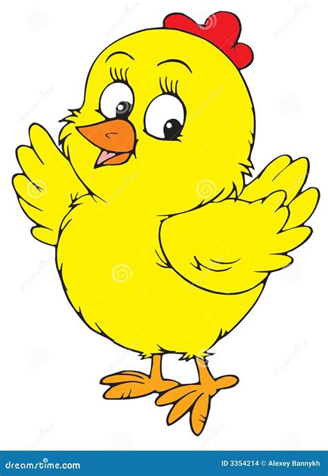 Yellow Chick Vector Clip Art Stock Images Image 3354214