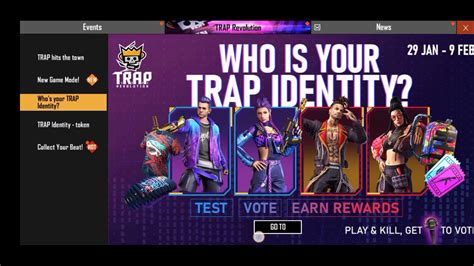 Garena international i private limitedaction. Free new charecter ,bag skin, t shirt free fire garena ...