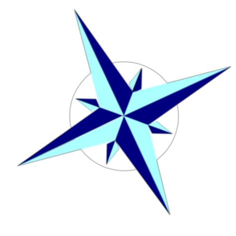 Angled Compass Star Png Svg Clip Art For Web Download Clip Art Png