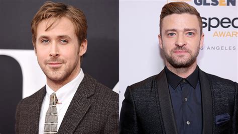 Ryan Gosling And Justin Timberlake Hang Out At Saturday Night Live