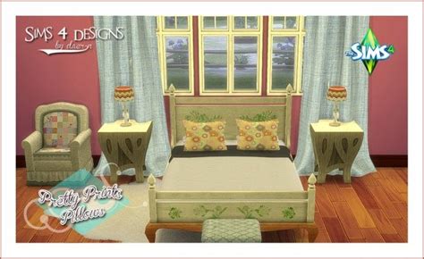 Ts2 To Ts4 Ama S Bed With Canopy At Daer0n Sims 4 Designs Via Sims 4