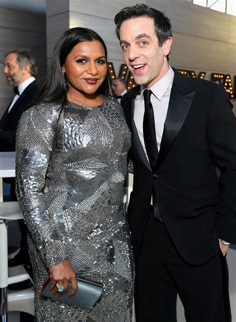 Exes Mindy Kaling And B J Novak Celebrate The Oscars Together For The