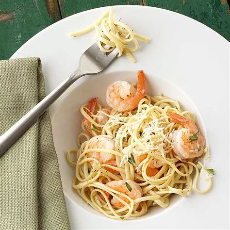For all you seafood lovers out there! Fresh Herb Shrimp Linguini | Recipe in 2020 | Diabetic ...