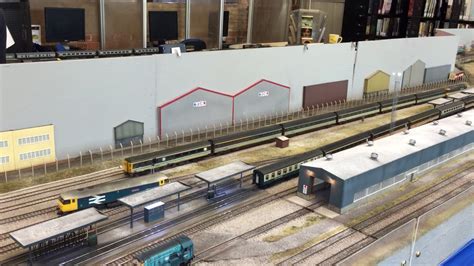 Aberdeen Kirkhill At Derby Model Railway Exhibition Mark 3class 477