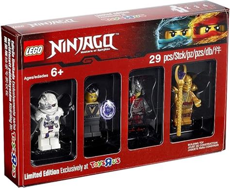 Lego Ninjago Pack Of 4 Exclusive Limited Edition Minifigures