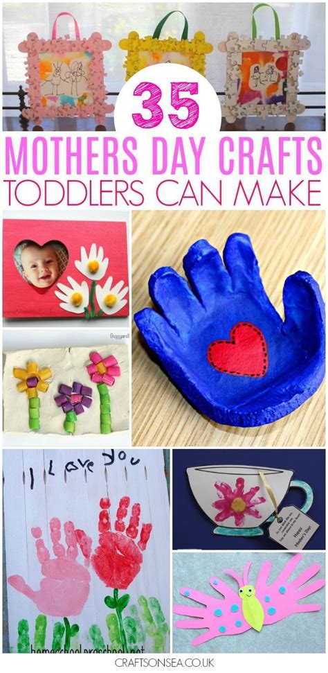 11 easy summer crafts for preschoolers & toddlers. 35+ Easy Mothers Day Crafts for Toddlers | Easy mother's ...