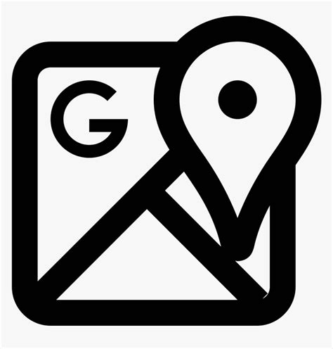 Maps Free Download And White Google Map Icon Hd Png Download Transparent Png Image Pngitem