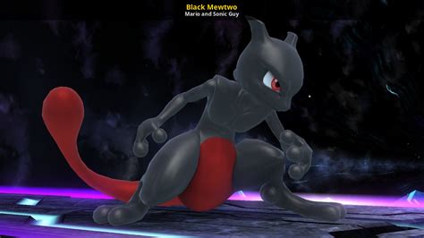 Black Mewtwo Super Smash Bros Wii U Mods