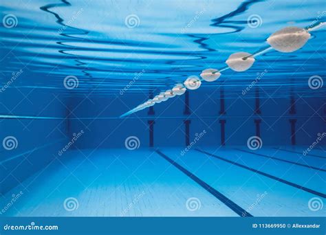 Underwater Empty Swimming Pool Stock Photo Image Of Deep Swimming