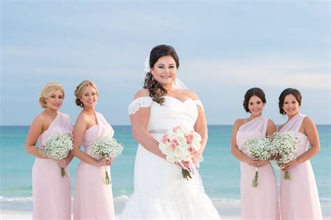 Destin Beach Wedding Ceremony Amanda And Carl Destin Weddings In Florida
