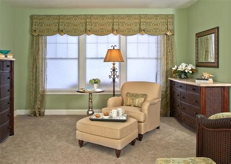 Elegant Seating Area In Green Master Bedroom Hgtv