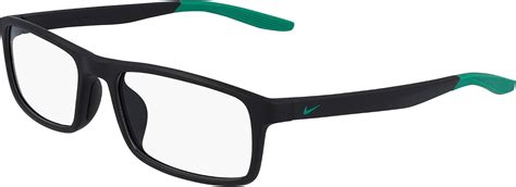 Eyeglasses Nike 7119 009 Matte Blacklucid Green At Amazon Mens Clothing Store