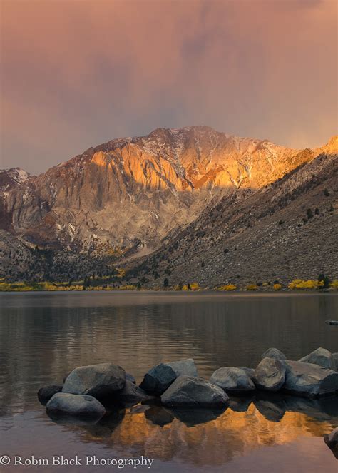 Autumn Sunrise Convict Lake Eastern Sierra I Shot Sunri Flickr