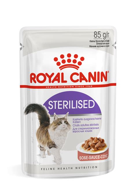 sterilised gravy wet royal canin