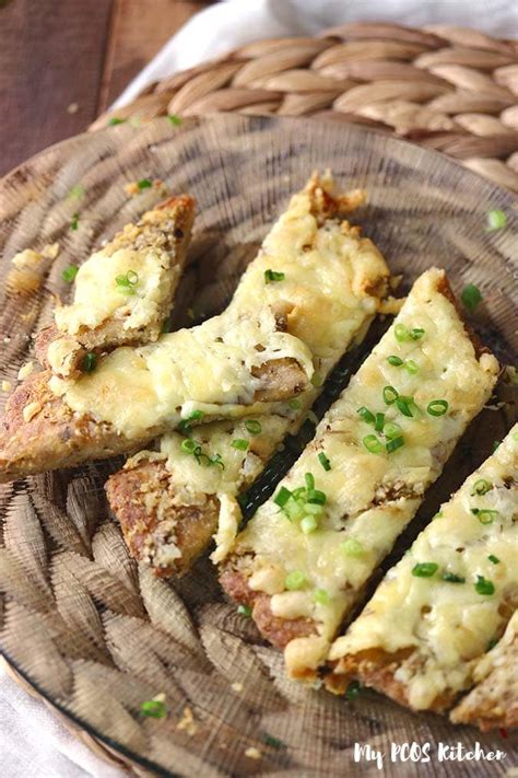 When it comes to keto bread recipes, my all time favorites include naan bread , fluffy biscuits , and this addictive keto garlic bread. Simply the BEST Cheesy Keto Garlic Bread Recipe - My PCOS Kitchen