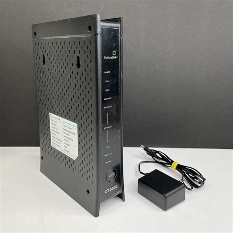 CenturyLink ZyXEL C3000Z DSL Modem Wireless Router w/ Power Adapter! | eBay