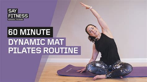 Minute Full Body Mat Pilates Workout Follow Along Say Fitness