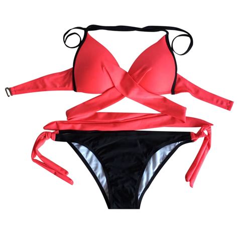 Womens Swimsuits Push Up Padded Bra Bikini Set Swimwear Bathing Suit