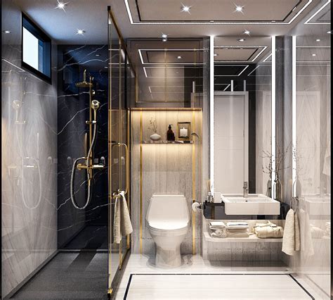 Luxury Bathroom Design On Behance