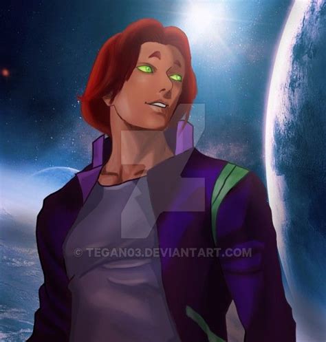 Starfire Genderbend Genderbend Female Cyborg Starfire Dc