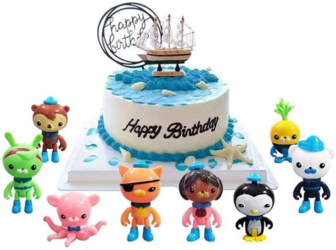 Buy Octonauts Cake Topper Decorations 8pc Octonauts Figures Mini Toys