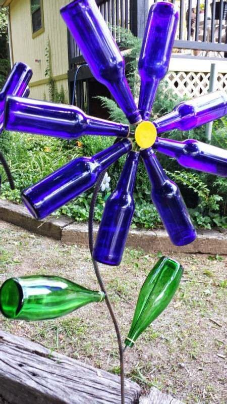 570 Blue Yard Ideas In 2021 Garden Art Yard Art Glass Garden