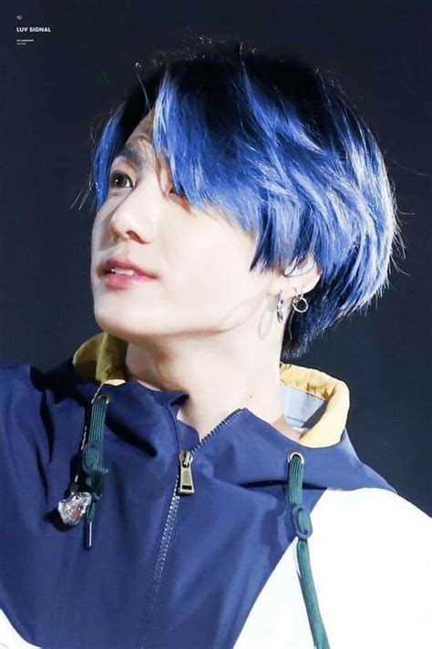 Reincarnation Of Light Book In Jungkook Blue Hair Bts Hair Colors Blue Hair