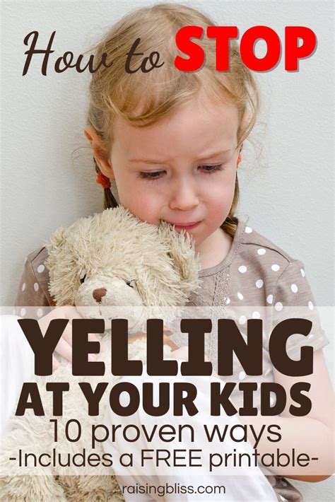 How To Stop Yelling At Your Kids 10 Proven Ways Kids Parenting