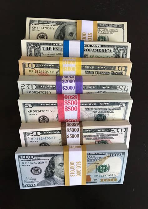 Maybe you would like to learn more about one of these? Replica Prop Money (1 stack each denomination) on Storenvy