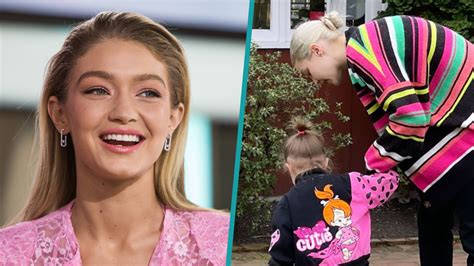 Gigi Hadids Daughter Khai Is So Grown Up In Rare Mothers Day Photo