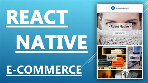 React Native Tutorial - Create And Design An E-commerce ...