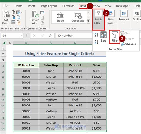 How To Use Custom Autofilter In Excel For More Than Criteria