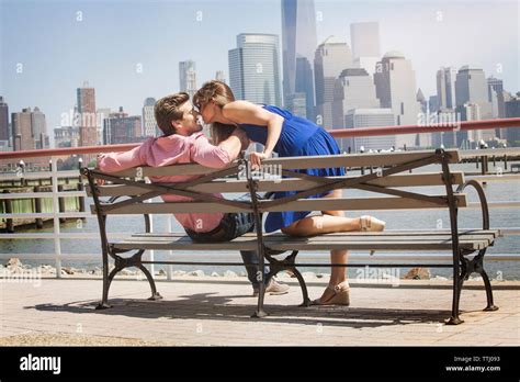 Old Couple Kissing Rear View Hi Res Stock Photography And Images Alamy