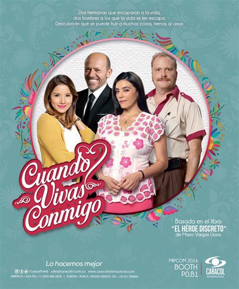 Poster telenovela Cuando vivas conmigo - Más Telenovelas