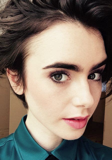 Brow Selfies From Andreea Diaconu Jenny Slate Lily Collins And More