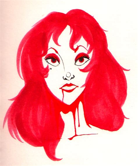 Red Lady By Dandykeen On Deviantart