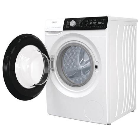 Hisense WFGA90141VM, 9kg, 1400rpm Washing Machine, A+++ Rating in White ...