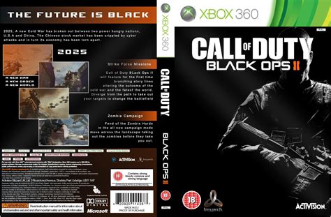 Call Of Duty Black Ops 2 Xbox Cover Black Ops 2 Pinterest Xbox