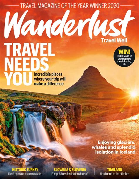 The October 2020 Issue Of Wanderlust Travel Magazine Is Now On Sale
